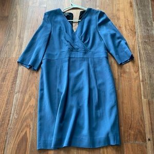 Lafayette 148 Blue Dress